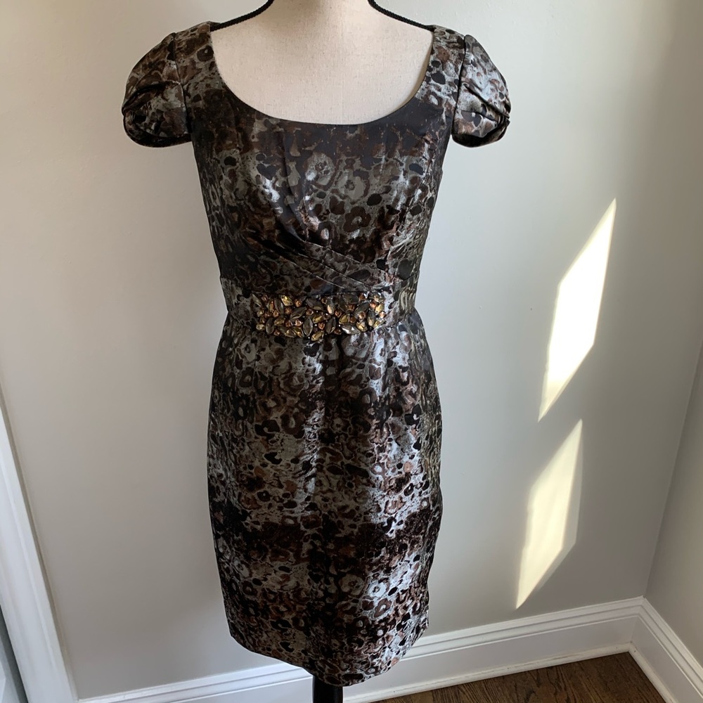 DONNA RICCO DRESS JEWELLED